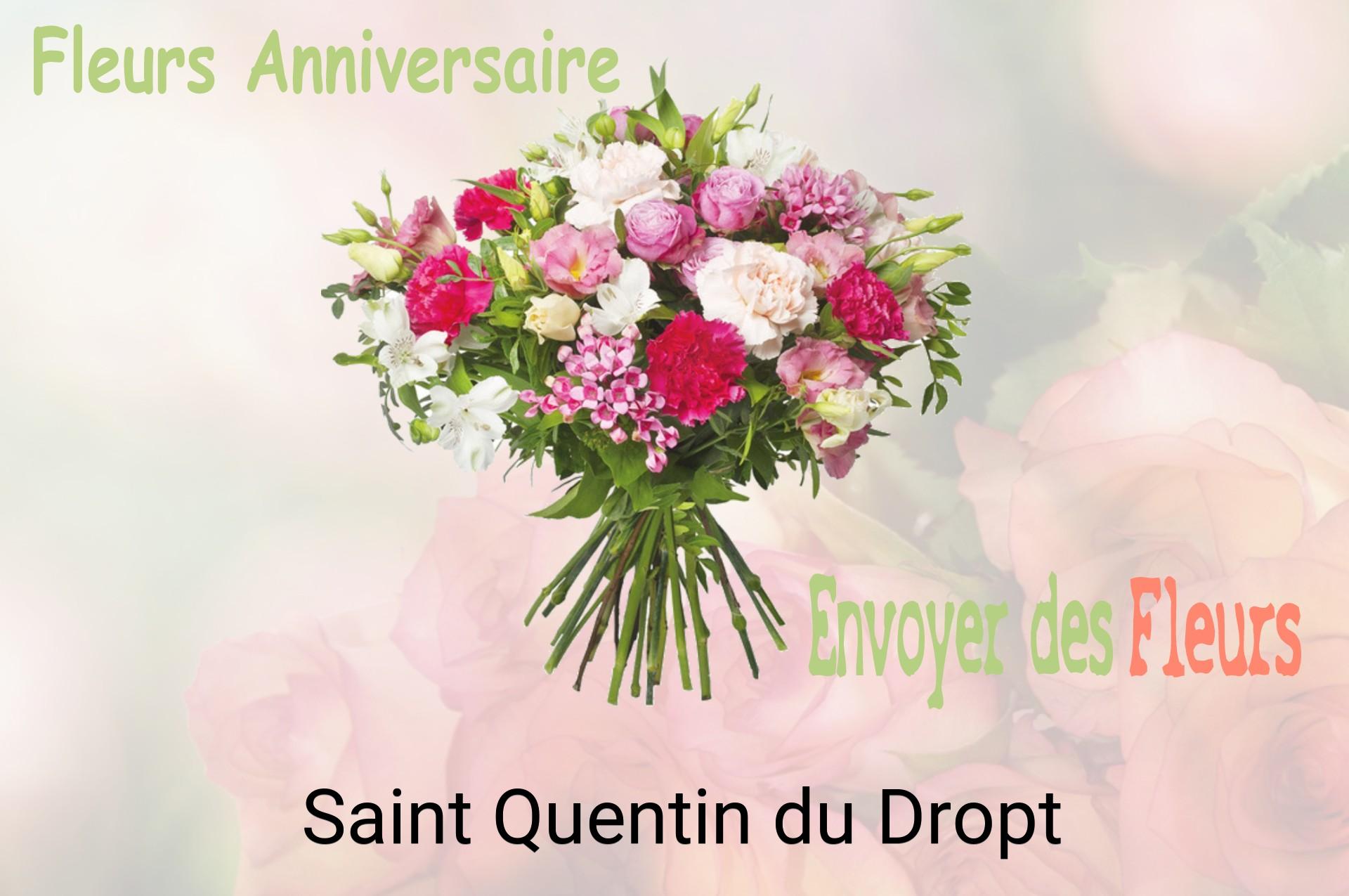Bouquet de fleurs d’anniversaire livré à Saint-Quentin-du-Dropt