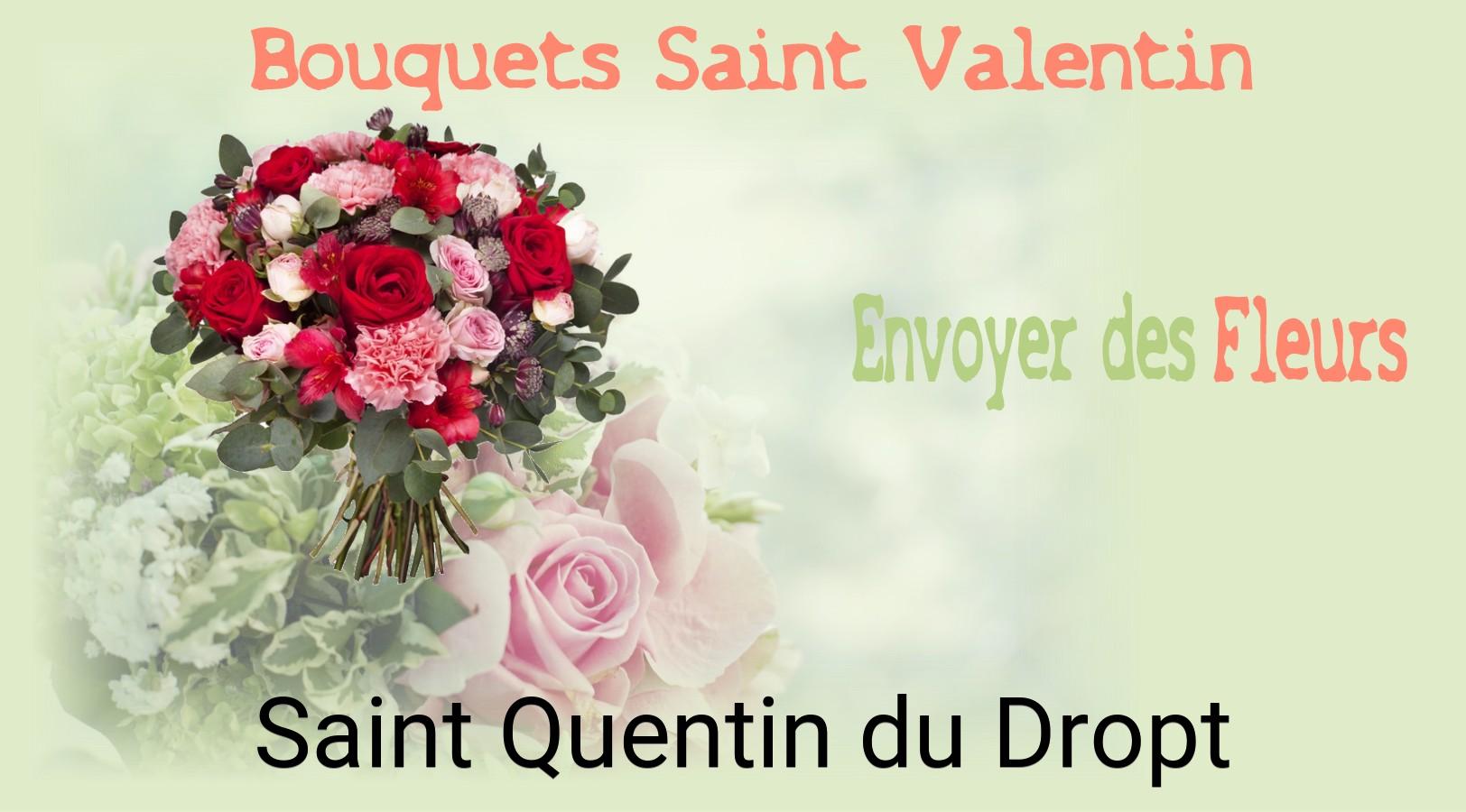 Roses de Saint-Valentin livrées à Saint-Quentin-du-Dropt